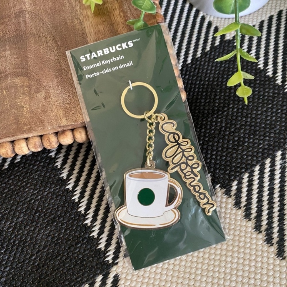 2 Starbucks Coffee Keychains - Picture 3 of 5